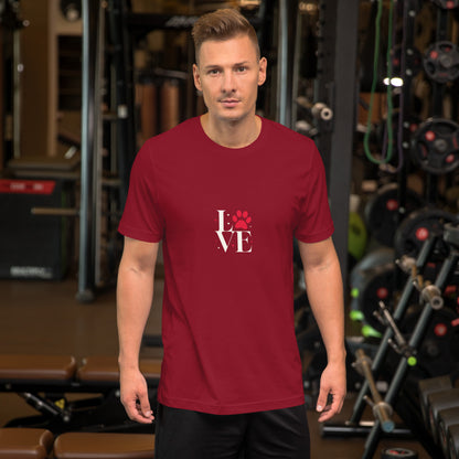 Love Dogs Unisex T-Shirt | Soft Premium Cotton Dog Lover Tee