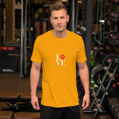 Love Dogs Unisex T-Shirt | Soft Premium Cotton Dog Lover Tee