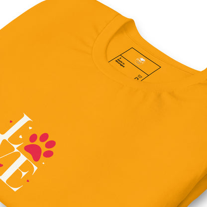 Love Dogs Unisex T-Shirt | Soft Premium Cotton Dog Lover Tee