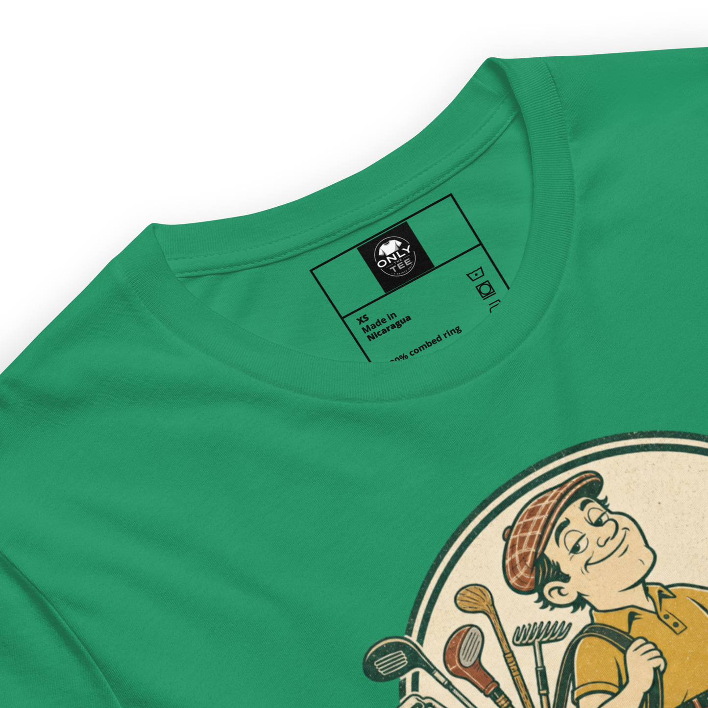 Weekend Golfer Unisex Cotton T-Shirt | Funny Casual Golf Graphic Tee for Men & Women