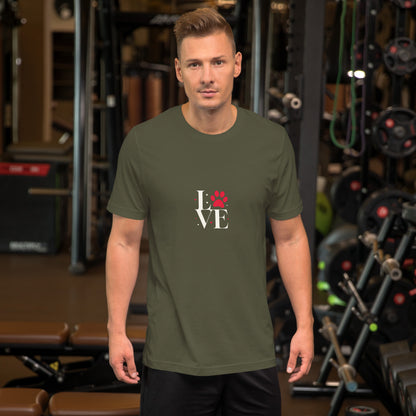 Love Dogs Unisex T-Shirt | Soft Premium Cotton Dog Lover Tee