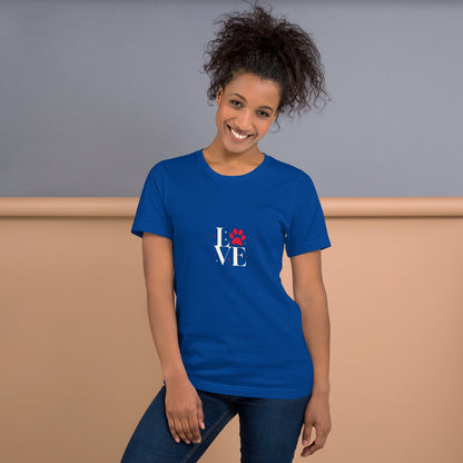 Love Dogs Unisex T-Shirt | Soft Premium Cotton Dog Lover Tee