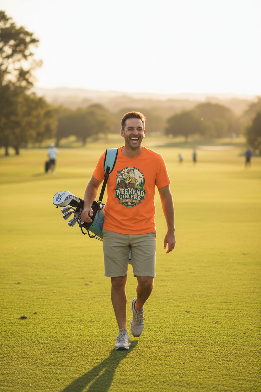 Weekend Golfer on fairway